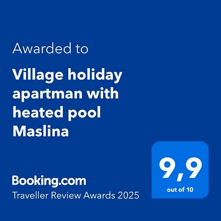 Village With Heated Pool Maslina *
